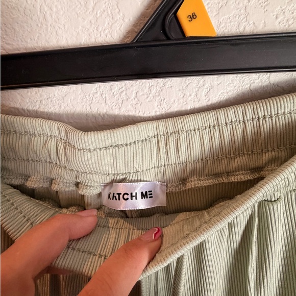 Light Sage Tank Top & Pants Set - Picture 4 of 8